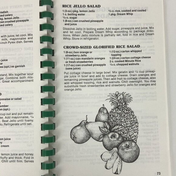 300 Ways With Salads Spiral Bound Cookbook By Morris Press 1994 Veggie Recipes - Picture 10 of 12